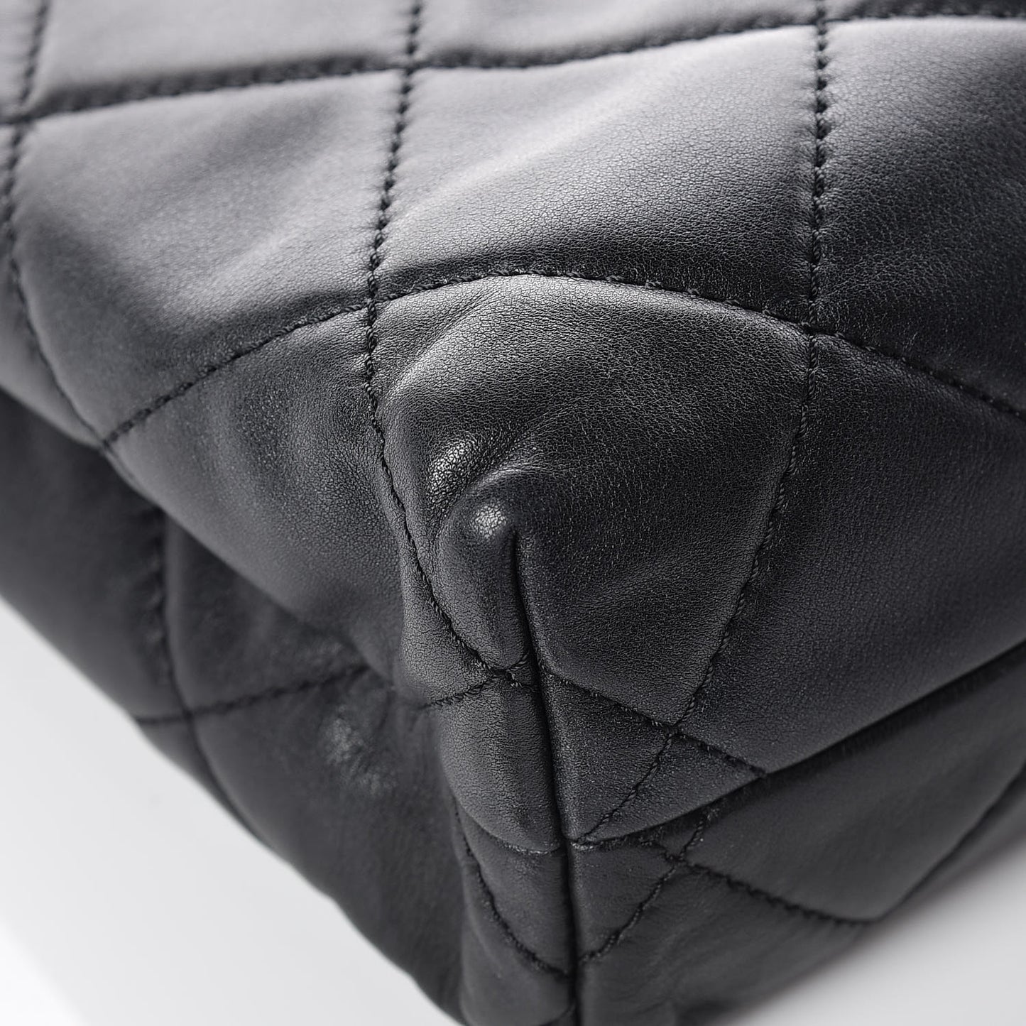 Calfskin Quilted In The Business Flap Bag Black