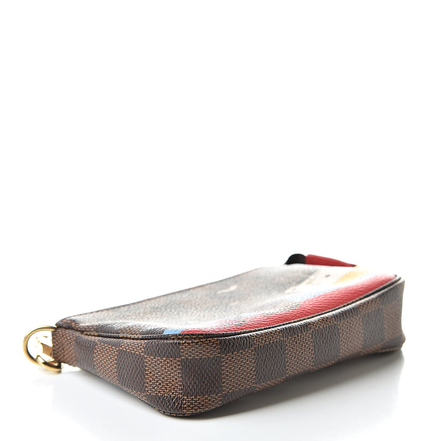 Damier Ebene 2016 Christmas Animation Mini Pochette Accessories