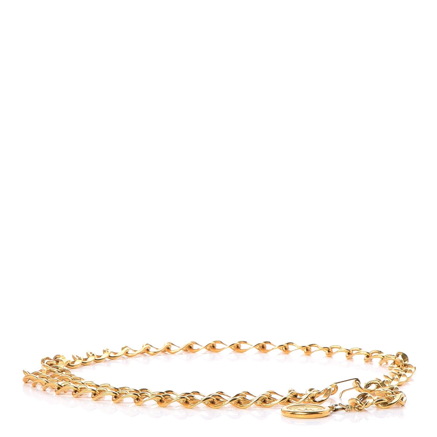 Chanel Chain CC Medallion Belt Gold 1 of 6