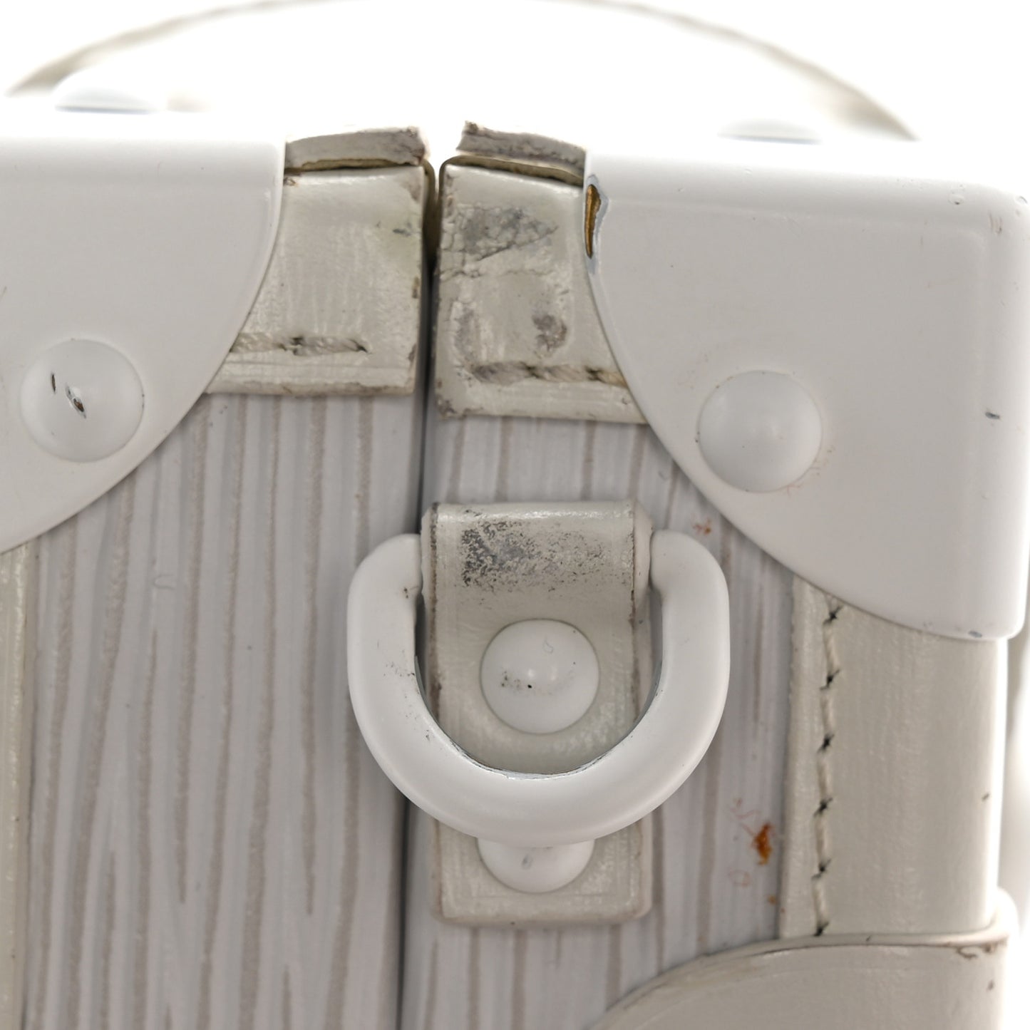 Epi Monochrome Petite Malle White