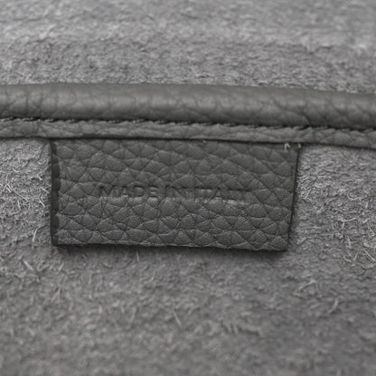 Celine Drummed Calfskin Nano Luggage  Kohl 6 of 10