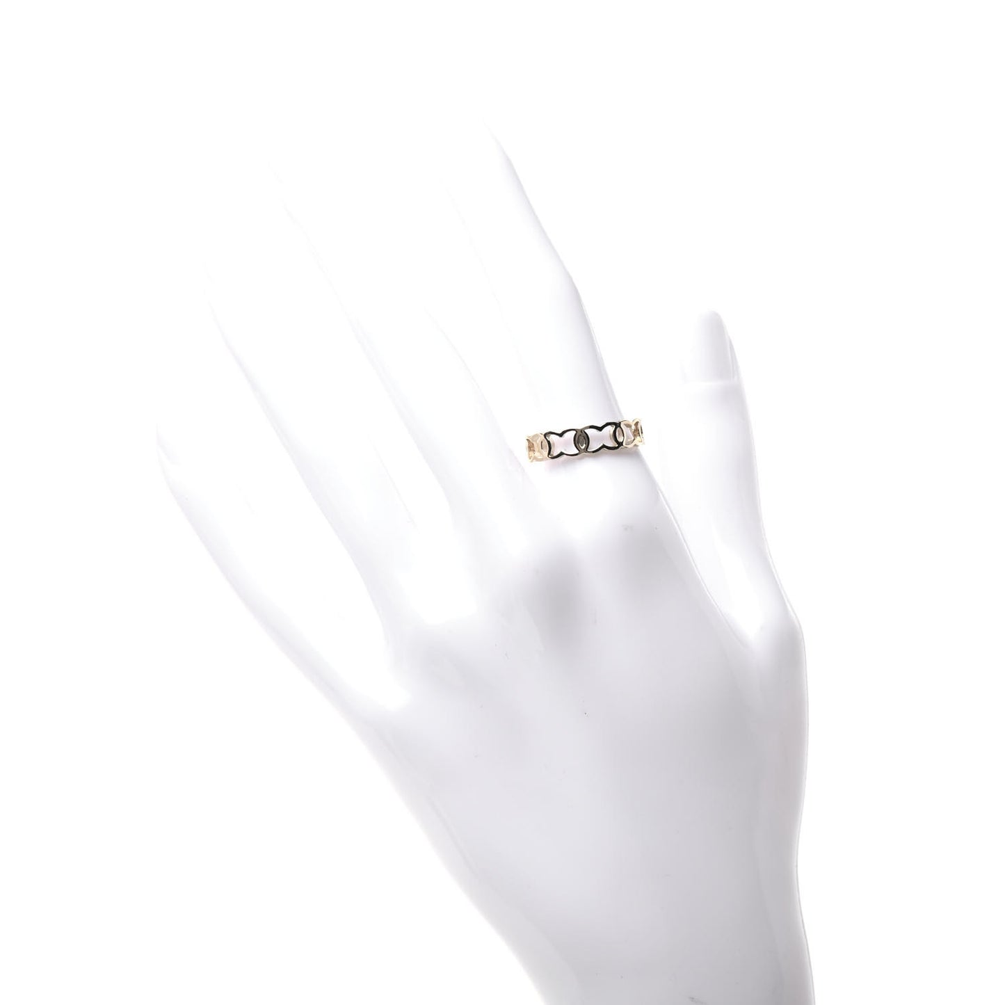 Metal CC Ring 7 Gold