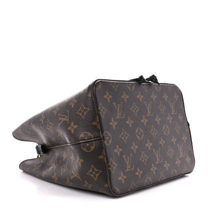 Louis Vuitton Monogram Neonoe MM Black 4 of 10