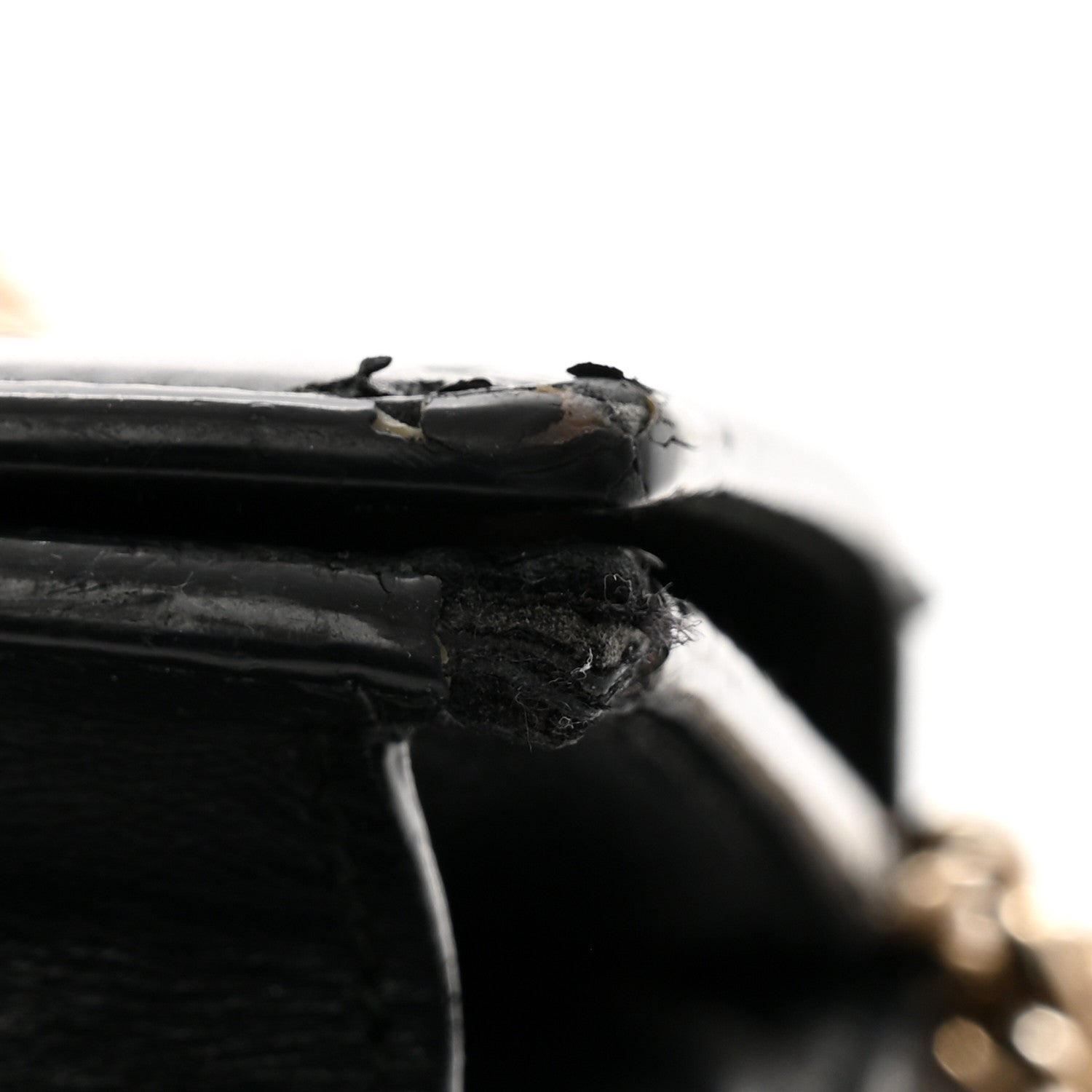 Gucci Guccissima Signature Bowy Chain Wallet Black 10 of 16