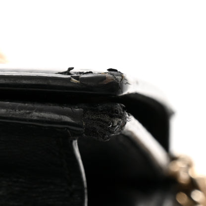 Gucci Guccissima Signature Bowy Chain Wallet Black 10 of 16