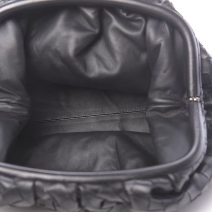 Bottega Veneta Nappa Maxi Intreccio The Pouch Oversized Clutch Black 5 of 9