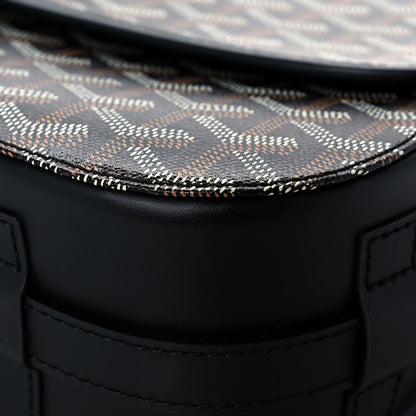 Goyard Goyardine Belvedere II MM Messenger Bag Black 10 of 12