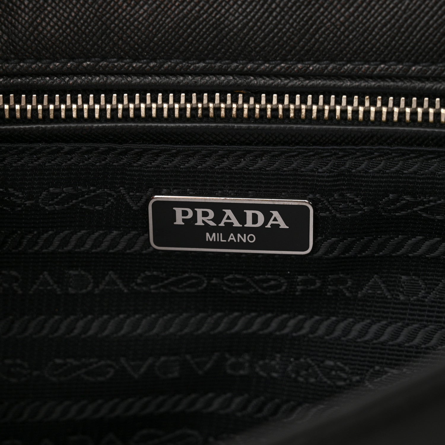 Prada Nylon Tessuto Impuntu Quilted Flap Crossbody Black 6 of 11