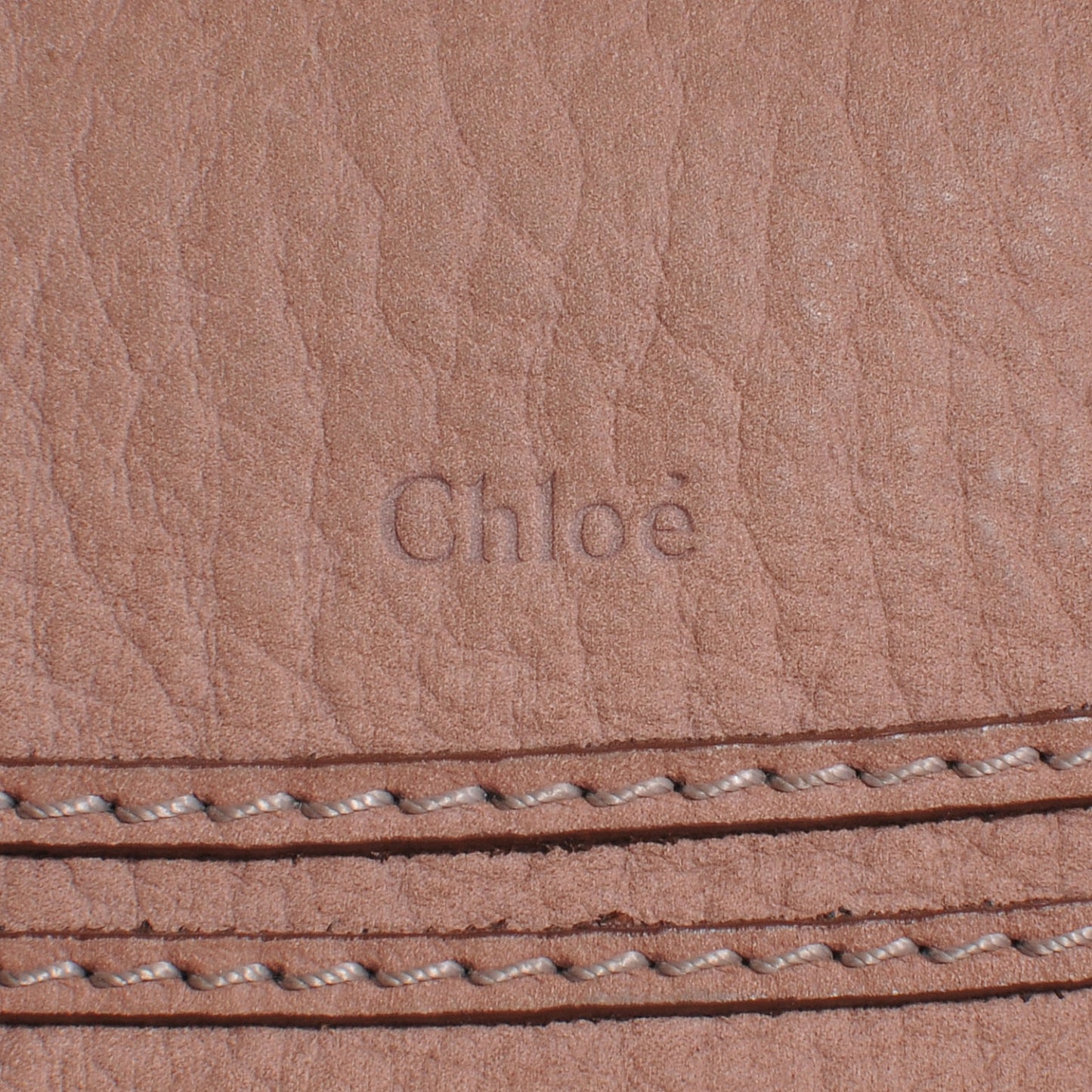 Nubuck Calfskin Large Marcie Satchel Desert Mauve