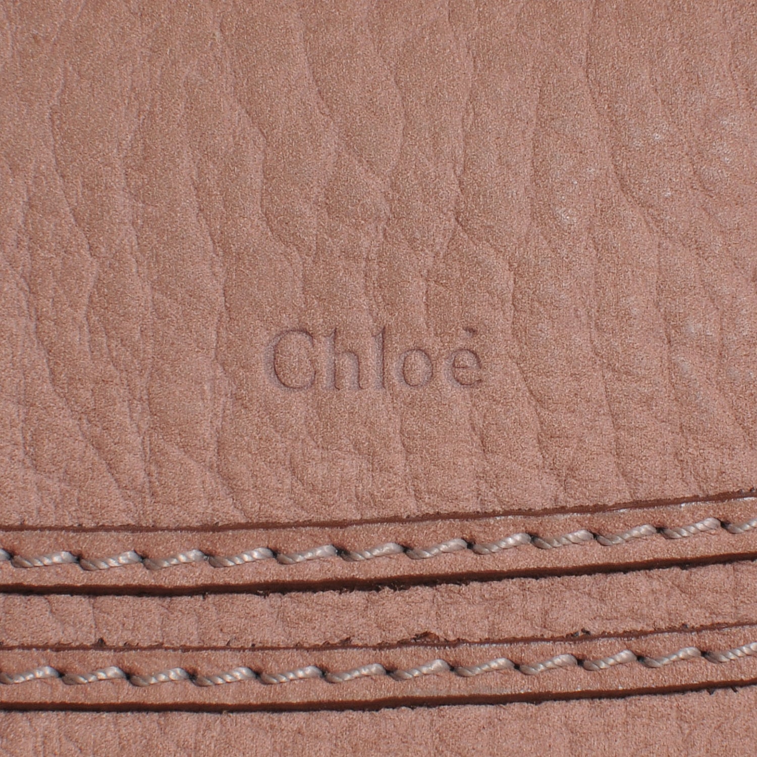 Chloe Nubuck Calfskin Large Marcie Satchel Desert Mauve 5 of 9