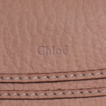 Chloe Nubuck Calfskin Large Marcie Satchel Desert Mauve 5 of 9
