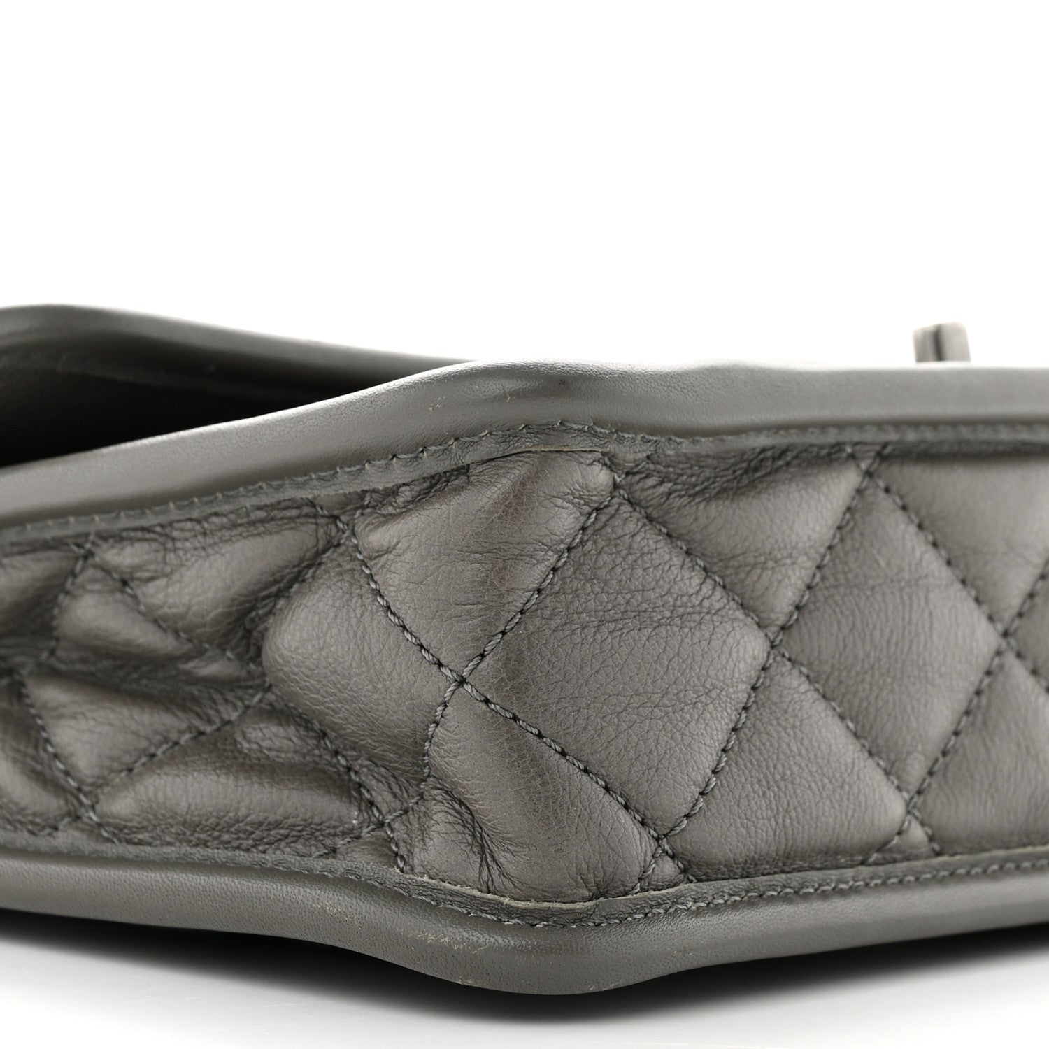 Chanel Caviar Quilted Medium French Riviera Flap Grey 9 of 13