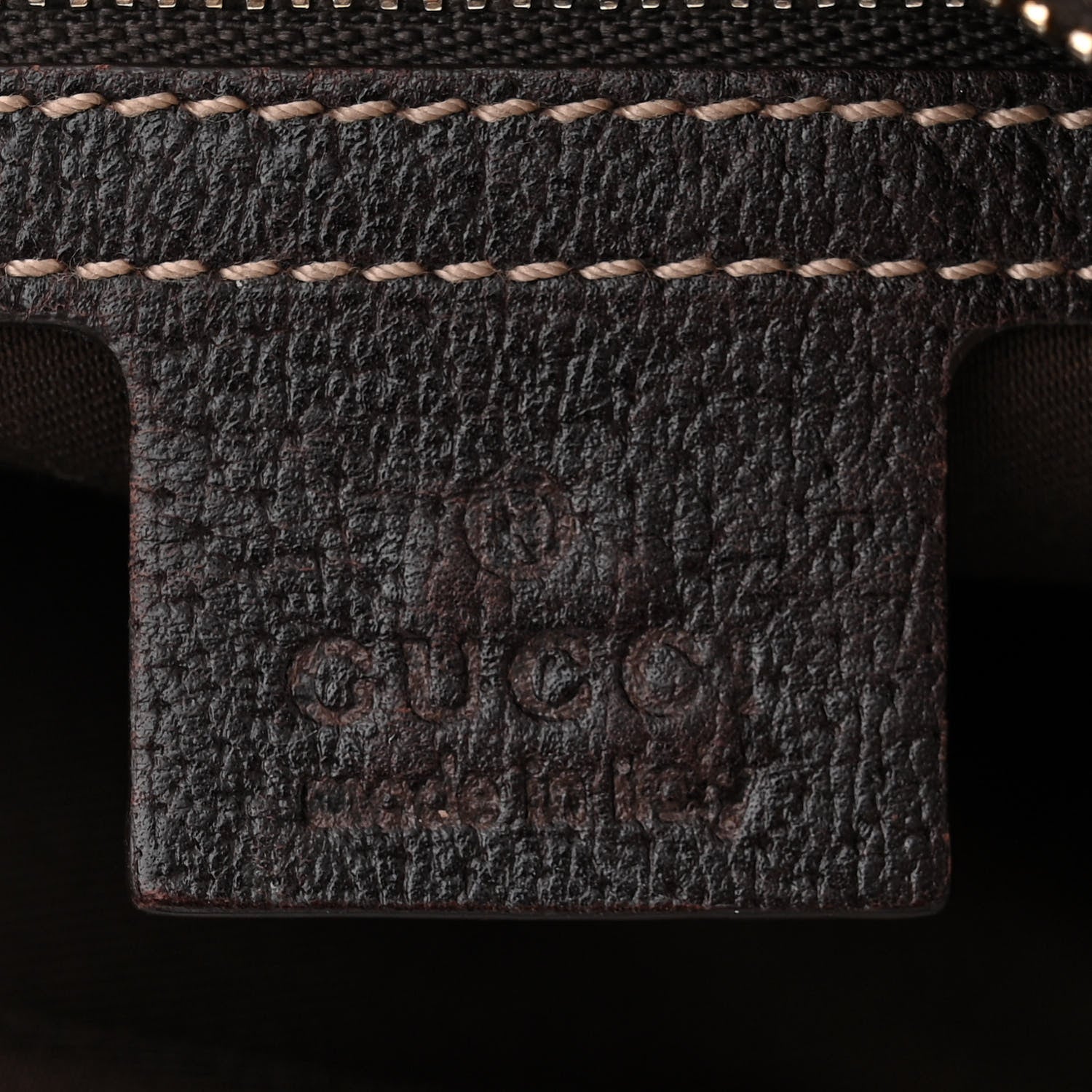 Gucci Monogram Bamboo Horsebit Hobo Dark Brown 6 of 12