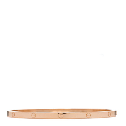 Cartier 18K Pink Gold Small LOVE Bracelet 19 2 of 3