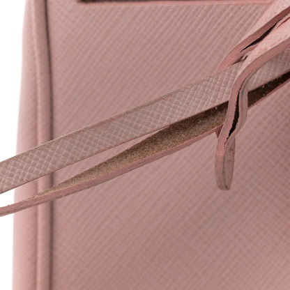 Prada Saffiano Mini Galleria Double Zip Tote Orchidea 15 of 19
