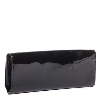 Gucci Patent Romy Clutch Black 3 of 7