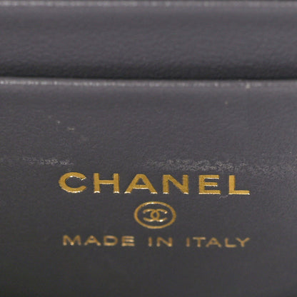 Chanel Caviar Quilted Chanel Way Top Handle Vanity Case With Chain Grey 6 of 11