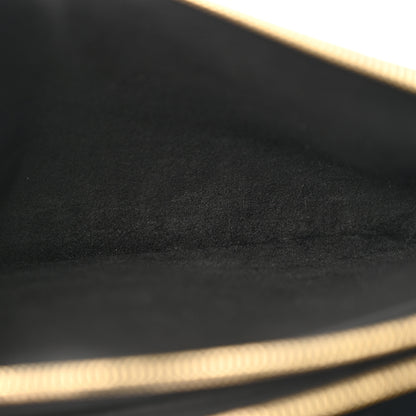 Louis Vuitton Empreinte Double Zip Pochette Black 6 of 13
