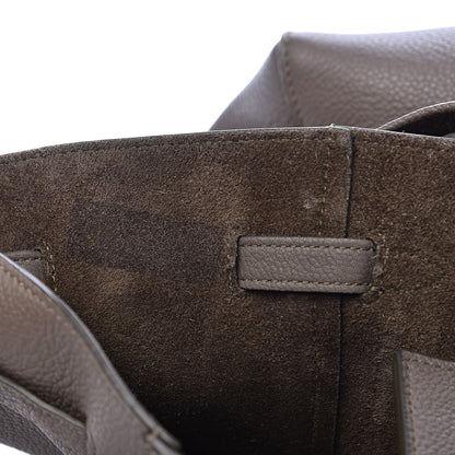 Celine Soft Grained Calfskin Small Belt Cabas Phantom Taupe 10 of 15