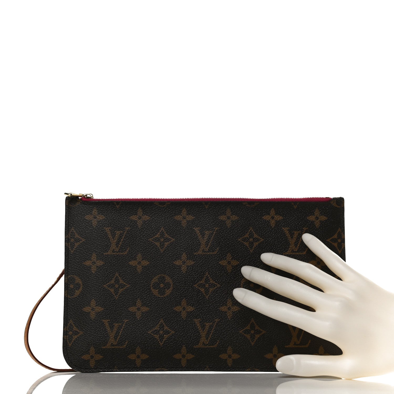 Louis Vuitton Monogram Neverfull MM GM Pochette Pivoine 2 of 8