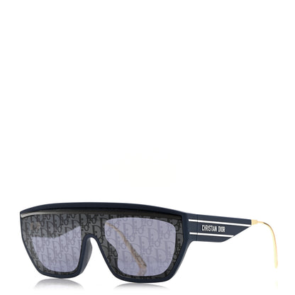 Christian Dior Oblique Diorclub M7U Mask Sunglasses Blue 1 of 9