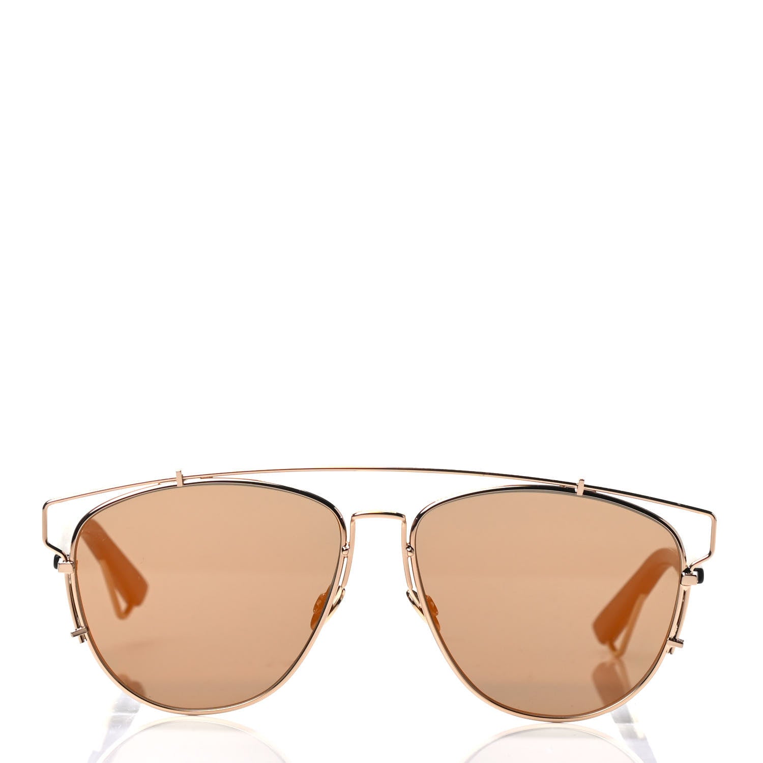 Christian Dior Technologic Sunglasses Gold Orange 2 of 6