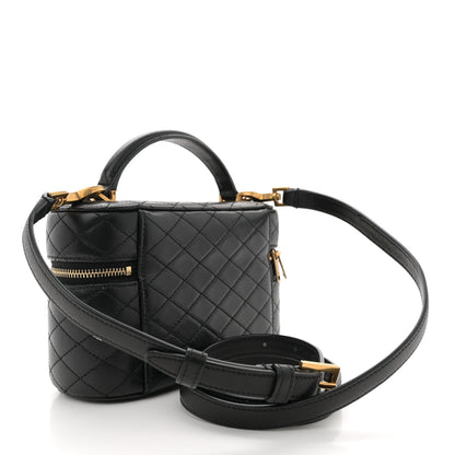 Saint Laurent Lambskin Quilted Mini Gaby Vanity Case Black 3 of 10