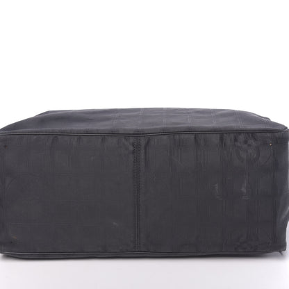 Chanel Nylon Large Travel Tote Black 10 of 15