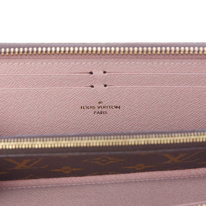 Louis Vuitton Monogram Clemence Wallet Rose Ballerine 6 of 11