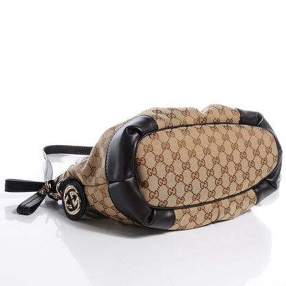 Gucci Monogram Sukey Medium Top Handle Brown 4 of 8
