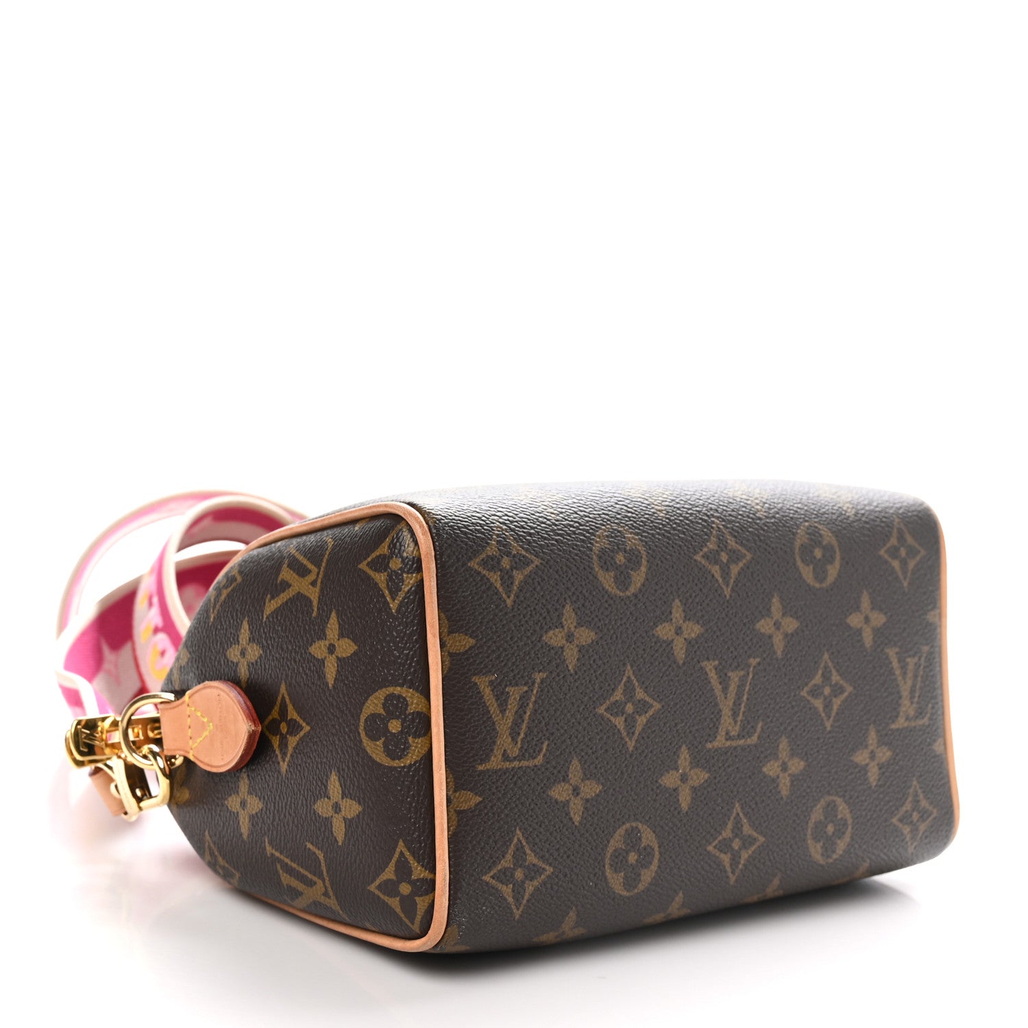 Louis Vuitton Monogram Speedy Bandouliere 20 Fuchsia 4 of 9