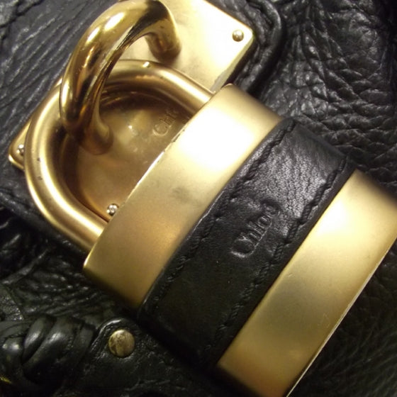 Leather Paddington Black