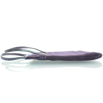 Marc Jacobs Suede and Python Trim Evening Bag Violet 5 of 8