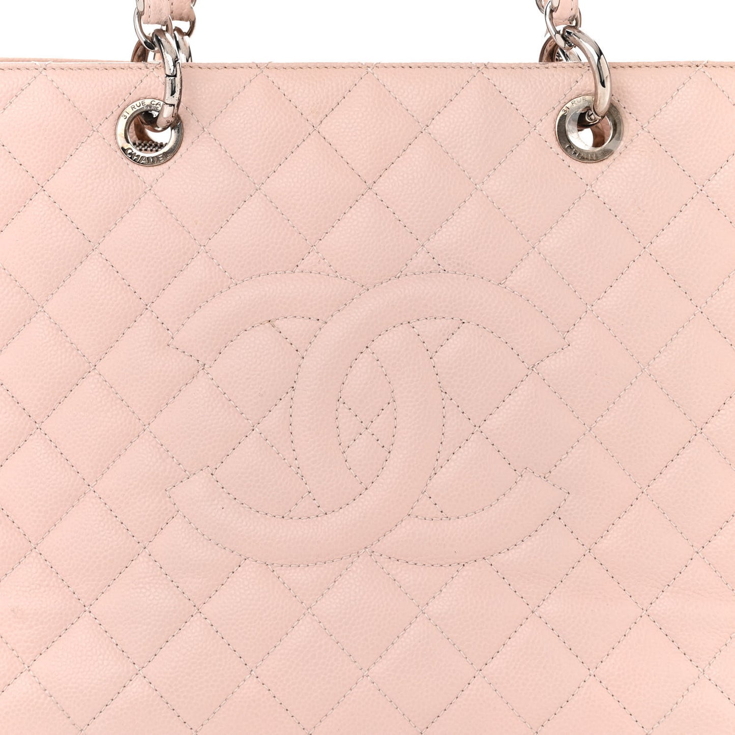 Caviar XL Grand Shopping Tote GST Light Pink
