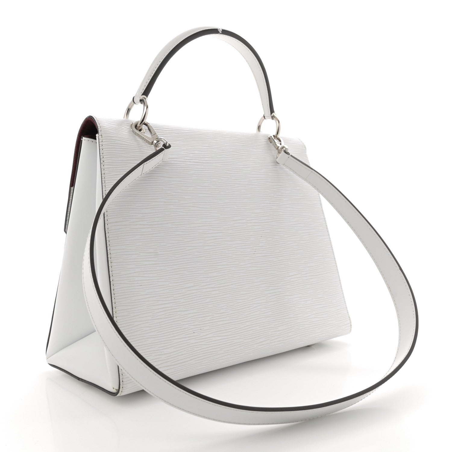 Louis Vuitton Epi Grenelle MM  White 3 of 10