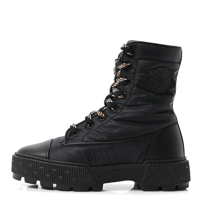Hermes Calfskin Parachute Fresh Ankle Boots 35 Black 1 of 10