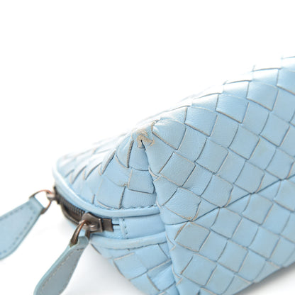Bottega Veneta Nappa Intrecciato Cosmetic Case Light Blue 8 of 16