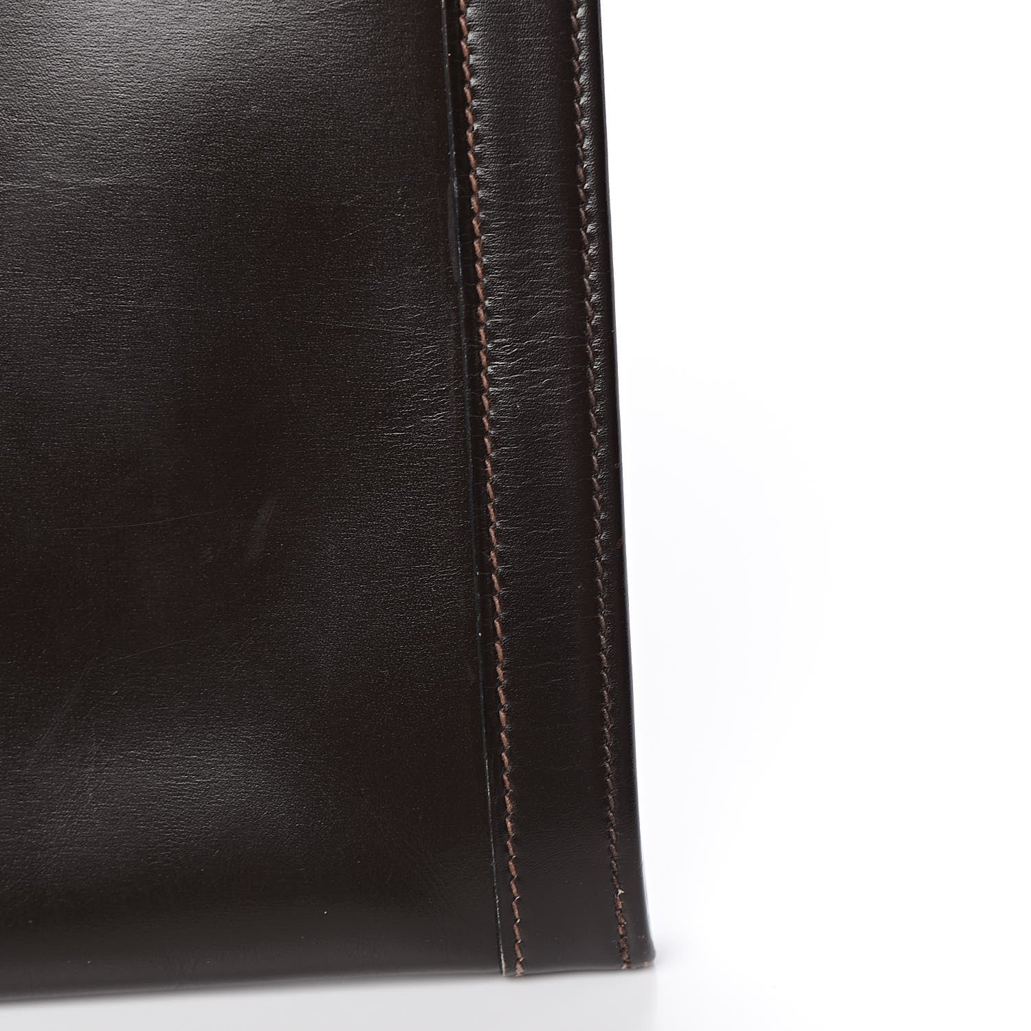 Hermes Box Jige GM Clutch Chocolate 9 of 12