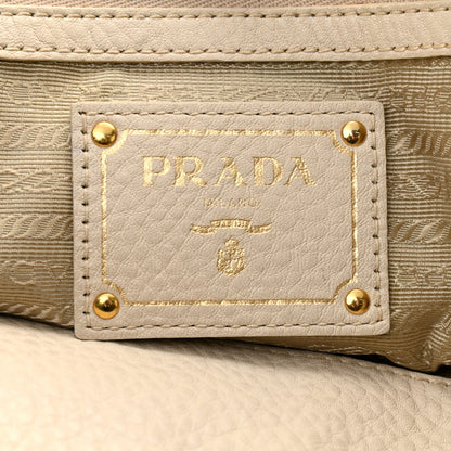 Prada Vitello Daino Tote Talco 5 of 10