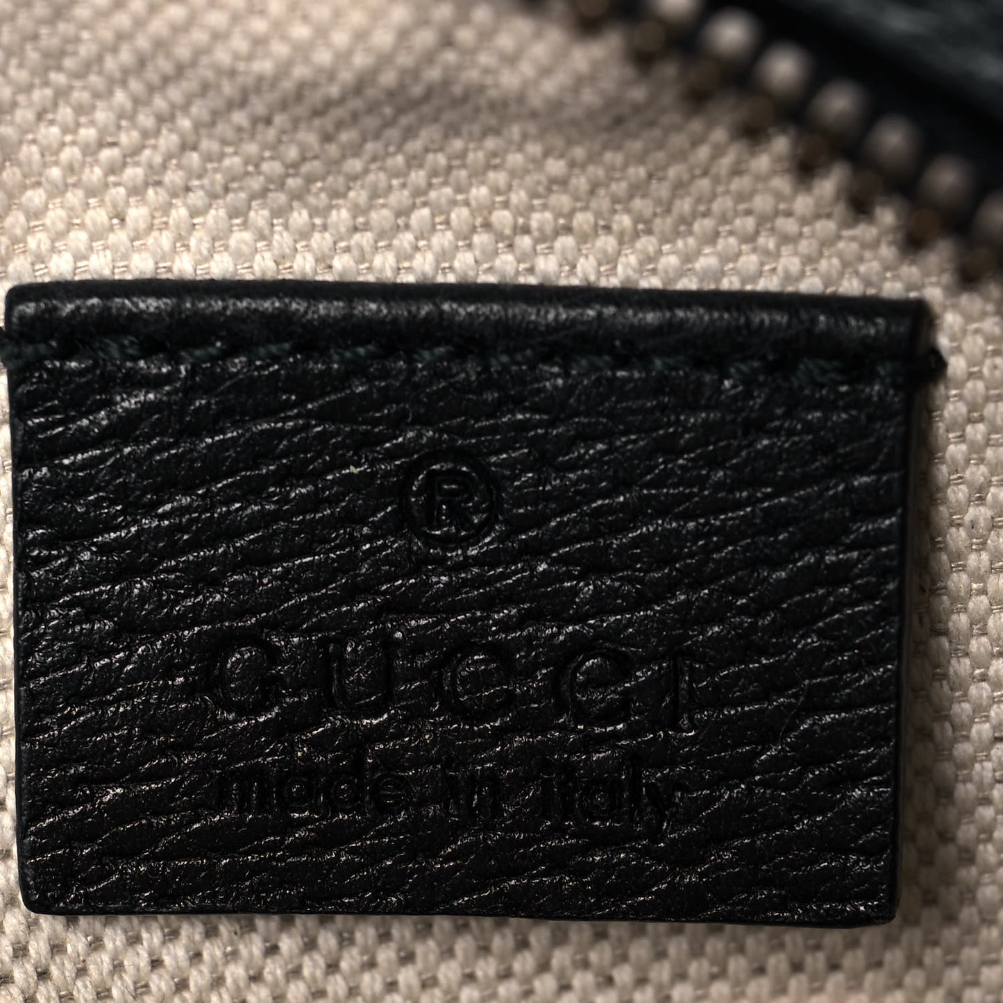 Velvet GG Monogram Textured Calfskin Round Shoulder Bag Red Cipria Black