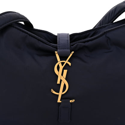 Saint Laurent Econyl Nylon Le 5 A 7 Hobo Navy 8 of 11