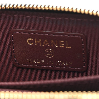 Chanel Caviar Quilted Zip Coin Purse Black 6 of 7