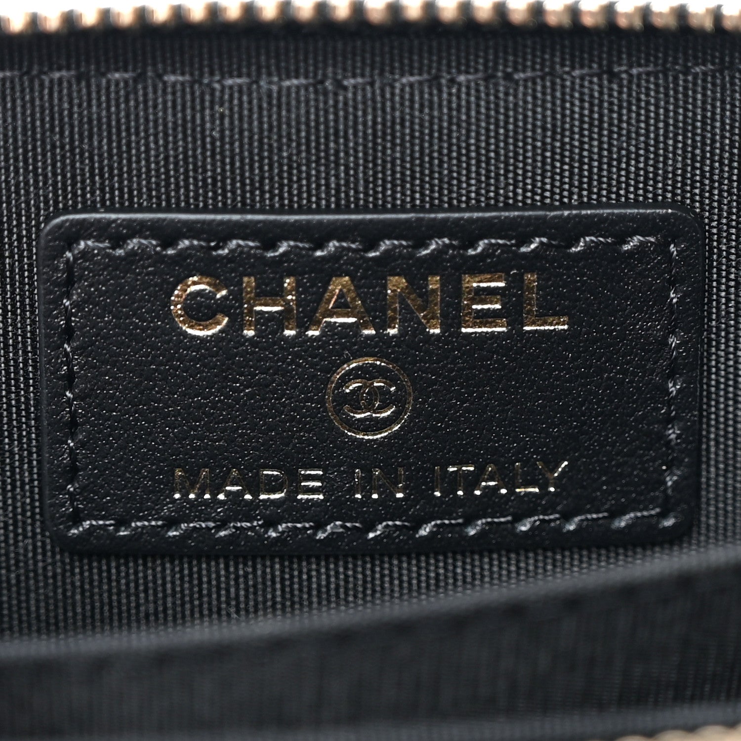 Chanel Shiny Lambskin Coin Purse Bracelet Black 6 of 9