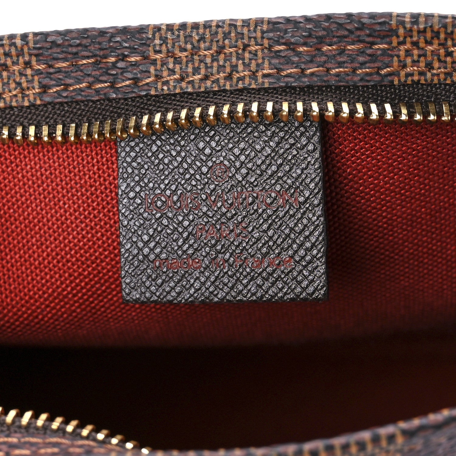 Louis Vuitton Damier Ebene Trousse Make Up Bag Pochette 6 of 9