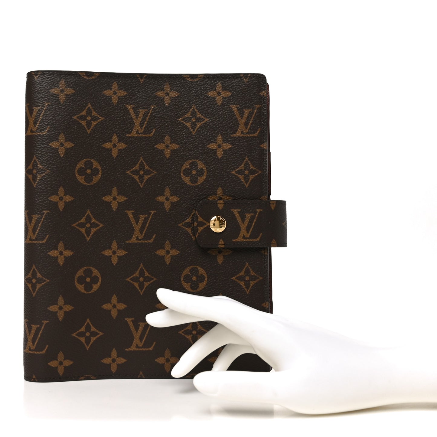 Monogram Large Ring Agenda Cover