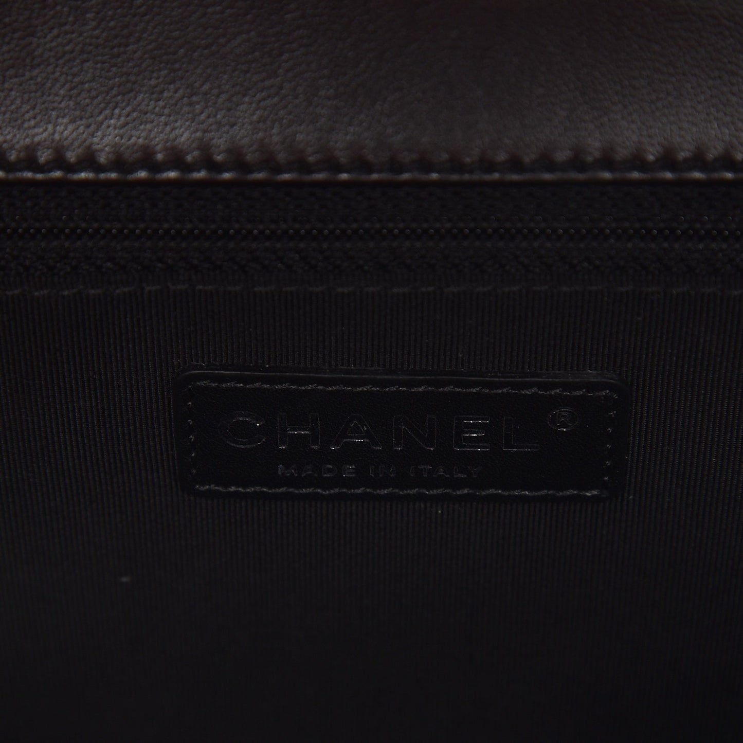 Lambskin Quilted New Medium Boy Flap Black