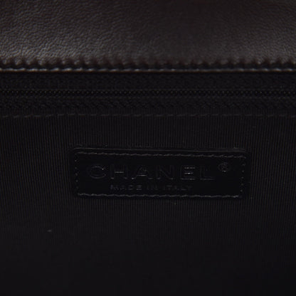 Chanel Lambskin Quilted New Medium Boy Flap Black 6 of 8