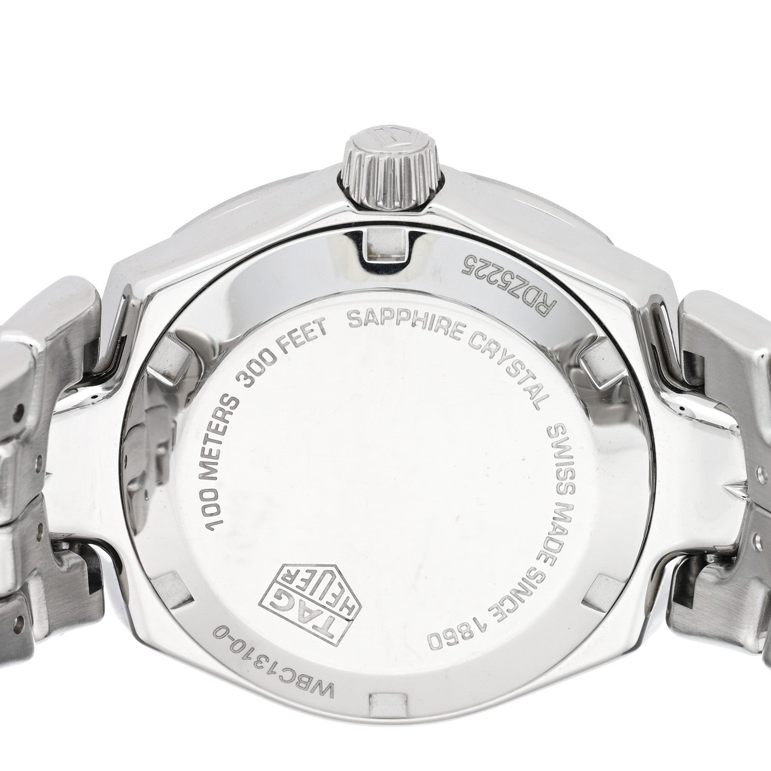 Tag Heuer Stainless Steel Mother of Pearl 32mm Link Lady Quartz Watch WBC1310 4 of 5