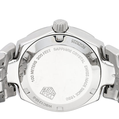 Tag Heuer Stainless Steel Mother of Pearl 32mm Link Lady Quartz Watch WBC1310 4 of 5