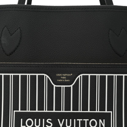 Louis Vuitton Monogram Calfskin Neo Neverfull Inside Out MM Black 12 of 16